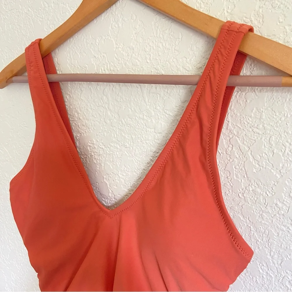 Cupshe Carolina Drawstring Ruched Tummy Control One Piece Swimsuit